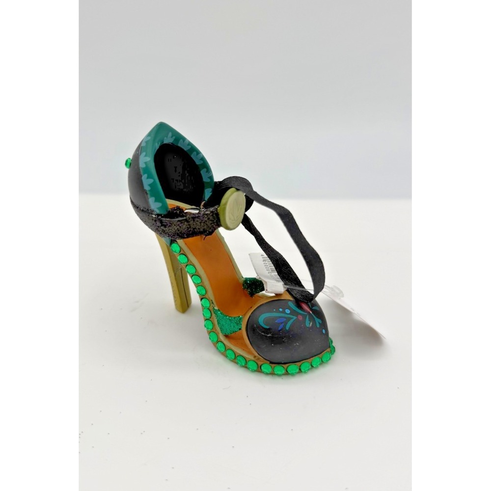 Disney Parks Frozen Anna Runway Shoe Ornament NEW Christmas Holiday